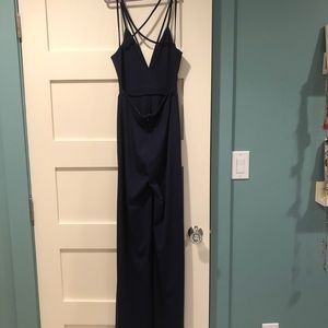 Navy Blue Jumpsuit